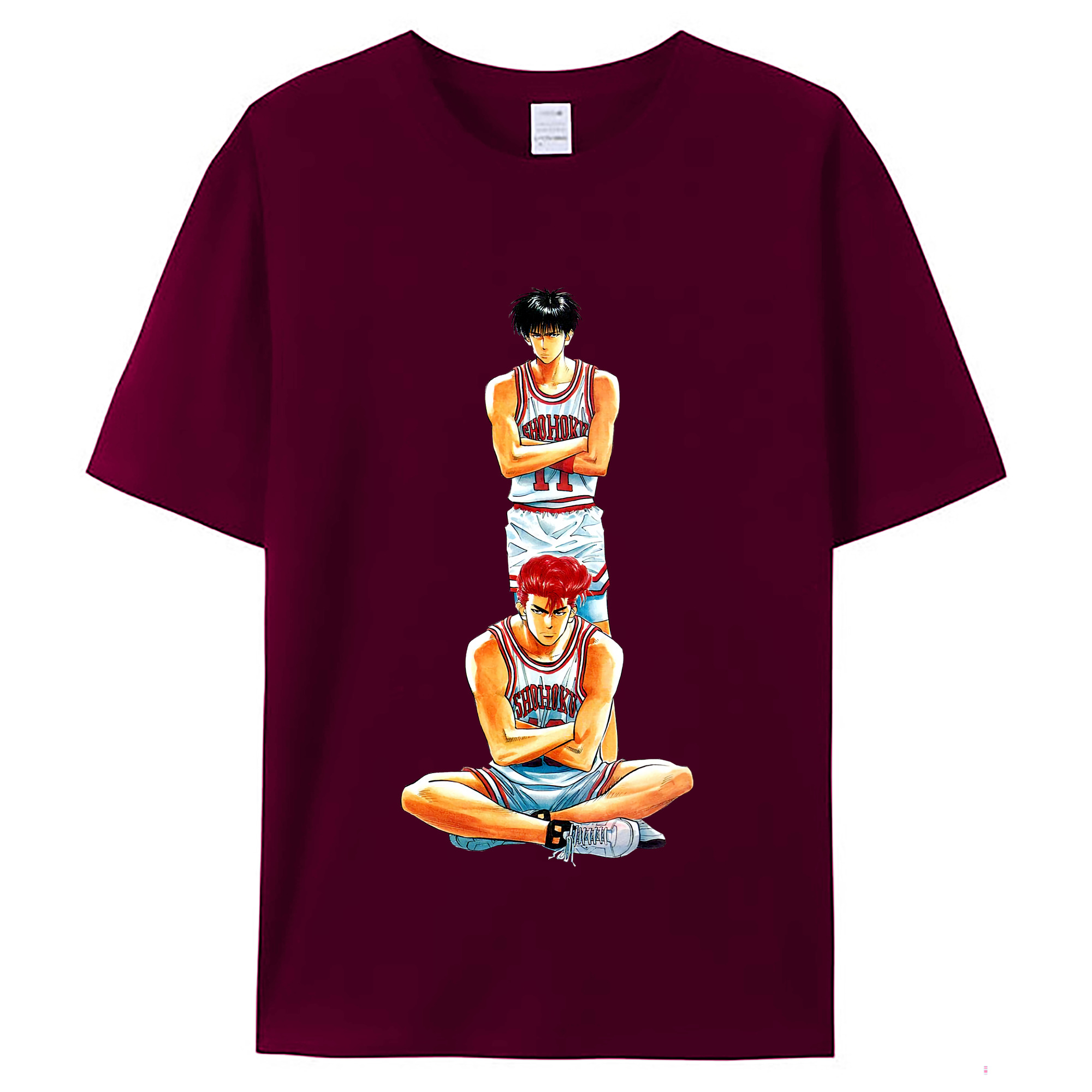 （画像用） SLAM DUNK／スラムダンク レディースカジュアルプリントTシャツ（綿100％）